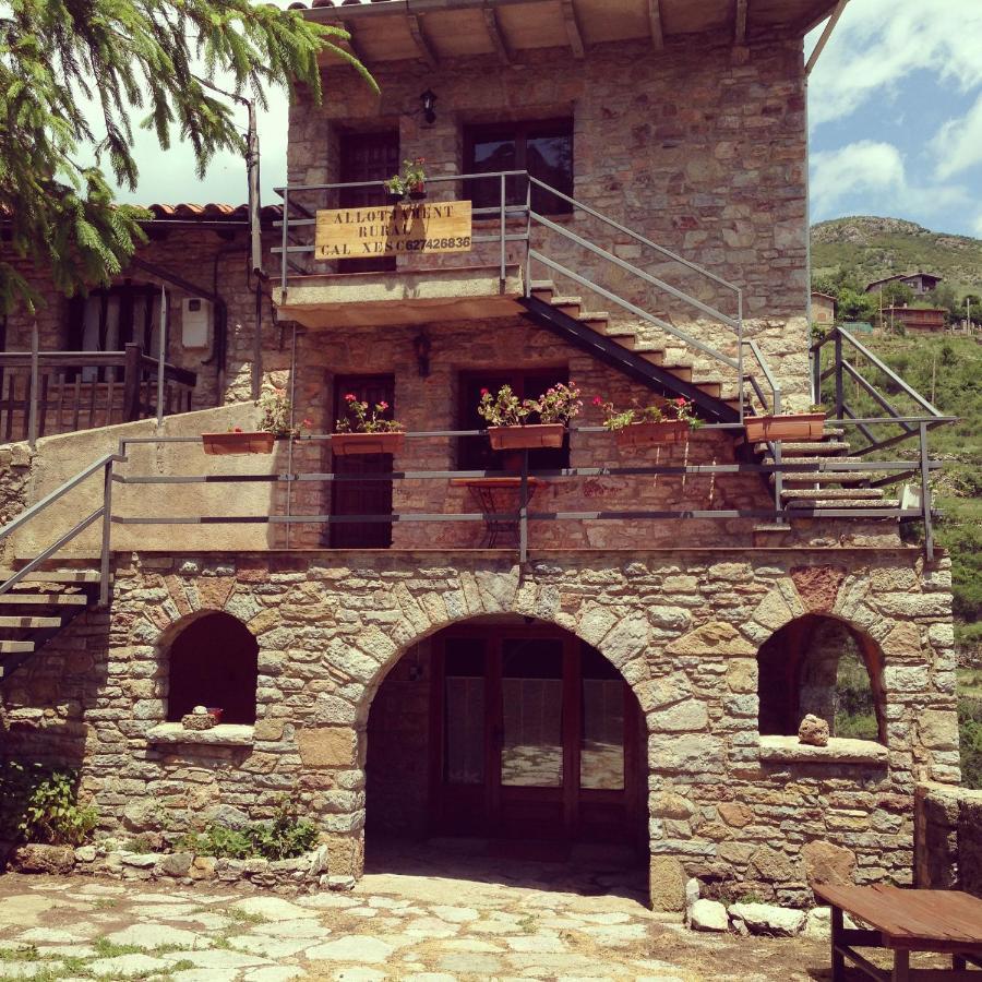 Ferienwohnung Cal Xesc Castellar De N'Hug Exterior foto