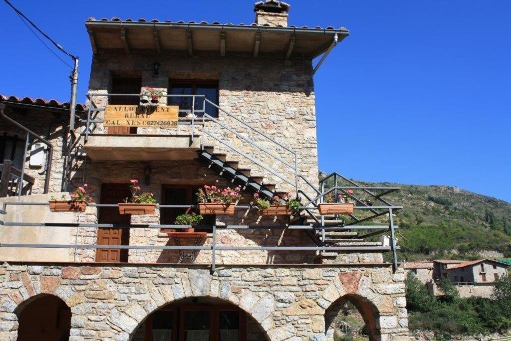 Ferienwohnung Cal Xesc Castellar De N'Hug Exterior foto